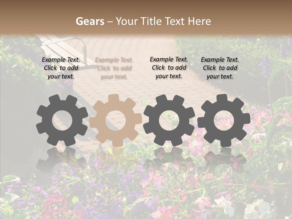 Landscape Nature Landscaping PowerPoint Template