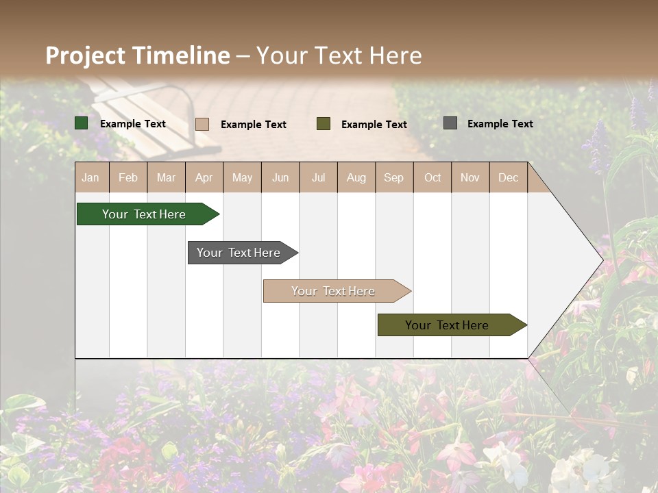 Landscape Nature Landscaping PowerPoint Template