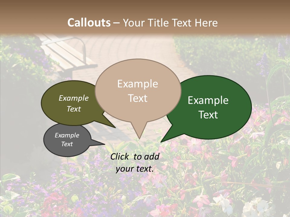 Landscape Nature Landscaping PowerPoint Template