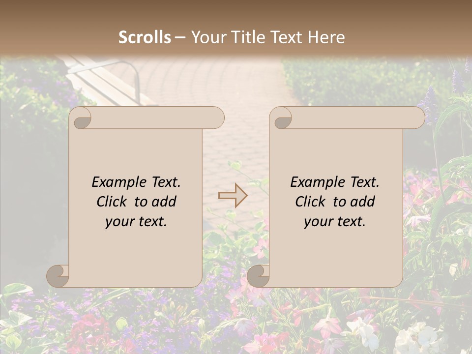 Landscape Nature Landscaping PowerPoint Template