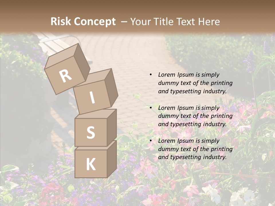 Landscape Nature Landscaping PowerPoint Template