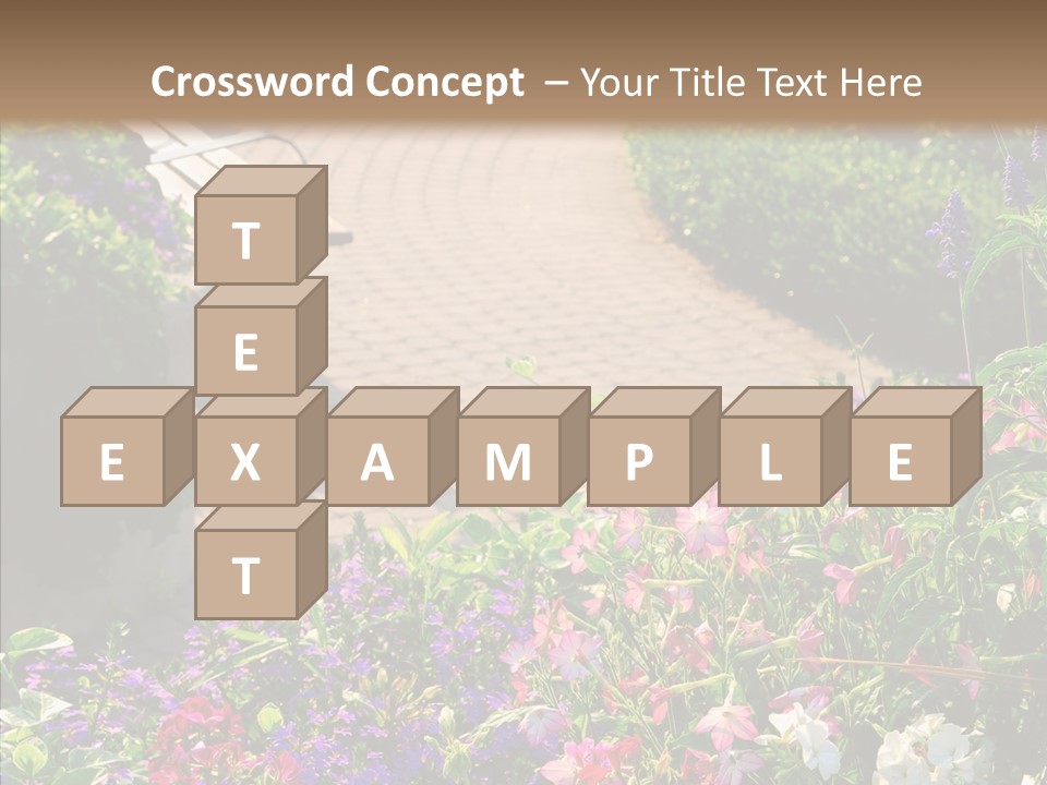 Landscape Nature Landscaping PowerPoint Template
