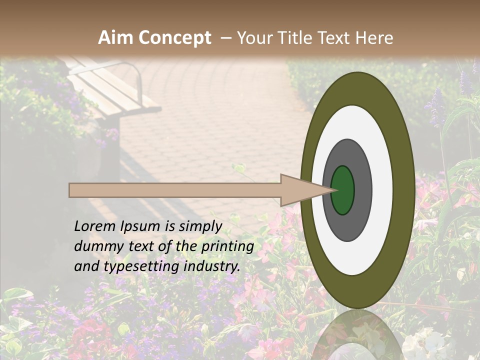 Landscape Nature Landscaping PowerPoint Template