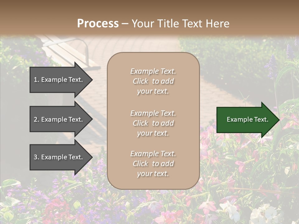 Landscape Nature Landscaping PowerPoint Template