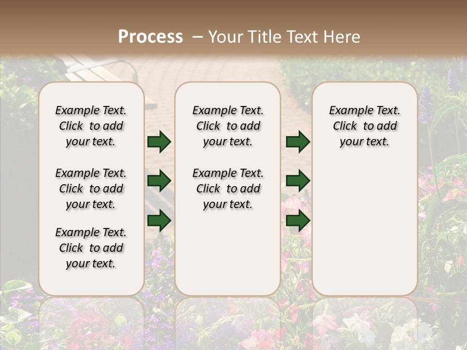 Landscape Nature Landscaping PowerPoint Template