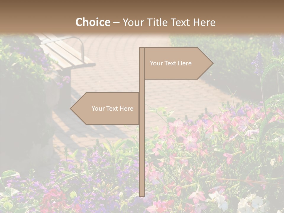 Landscape Nature Landscaping PowerPoint Template