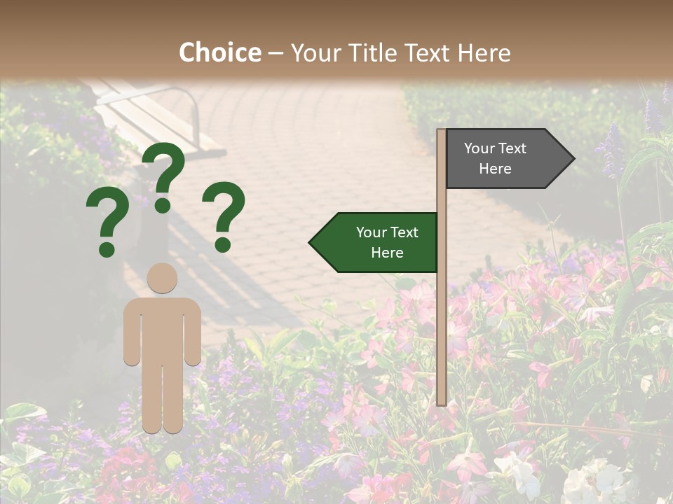 Landscape Nature Landscaping PowerPoint Template