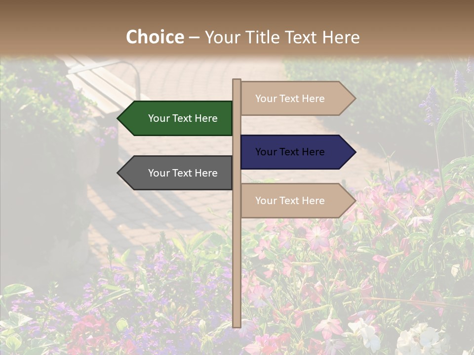 Landscape Nature Landscaping PowerPoint Template