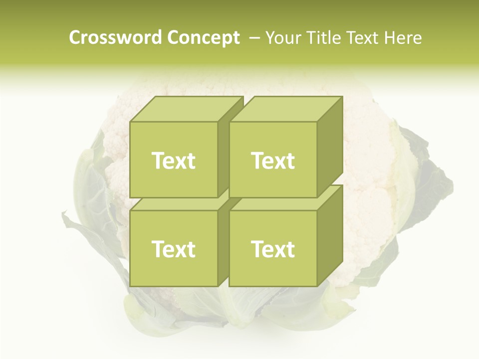Healthful Fresh Food PowerPoint Template