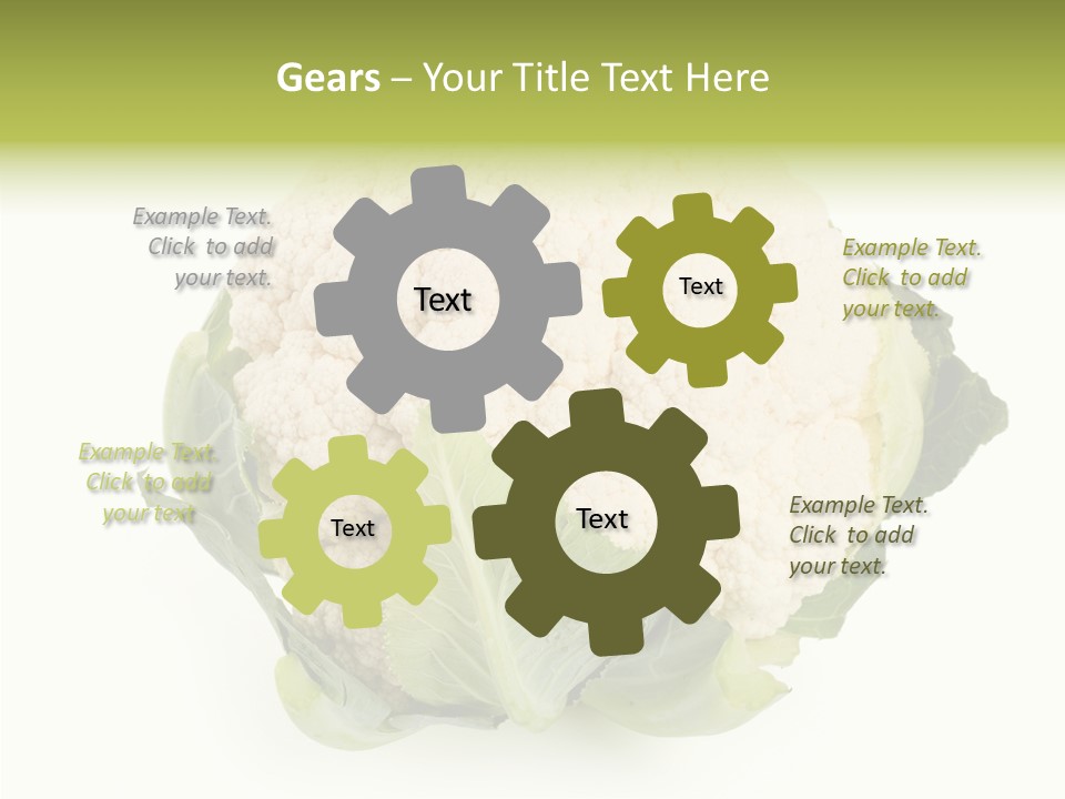 Healthful Fresh Food PowerPoint Template