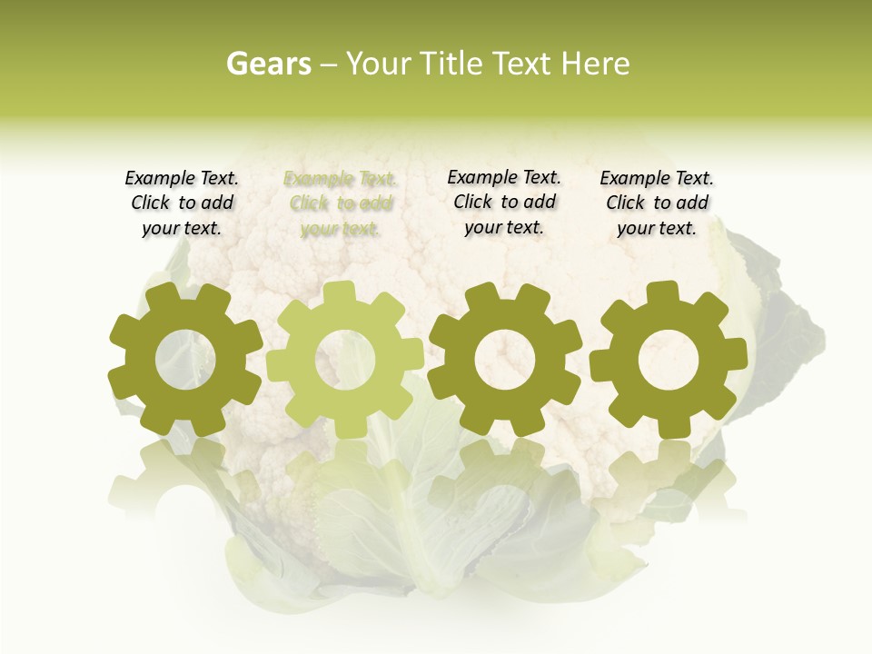 Healthful Fresh Food PowerPoint Template