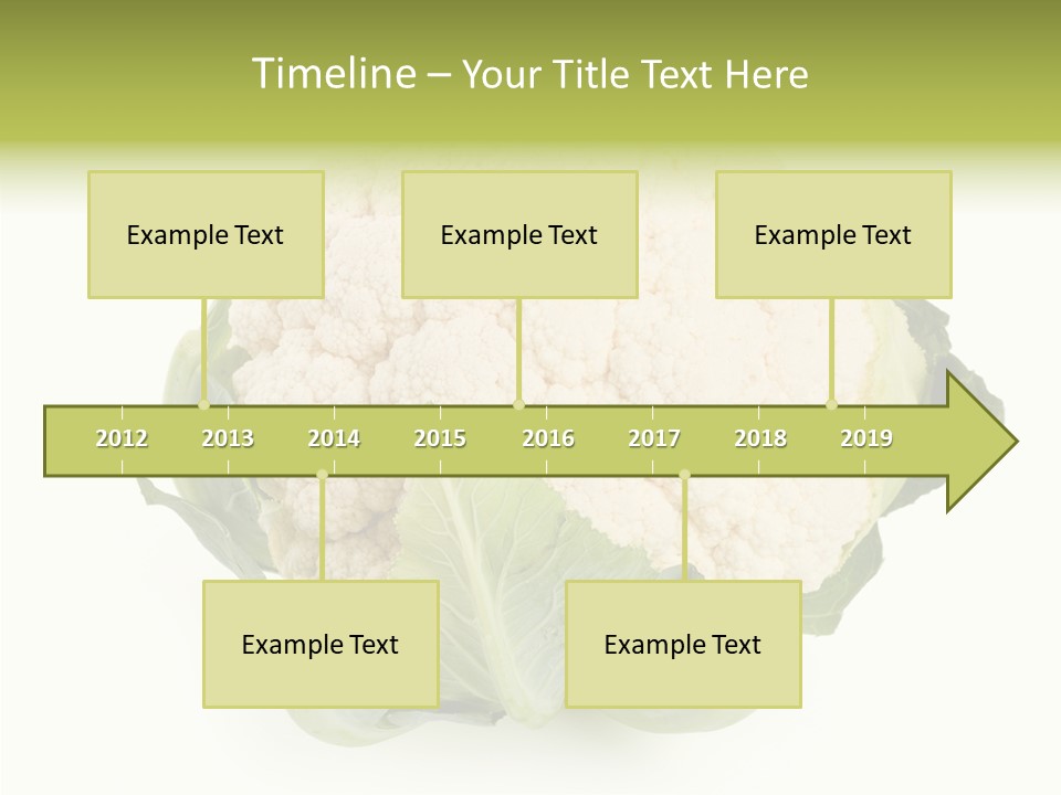 Healthful Fresh Food PowerPoint Template