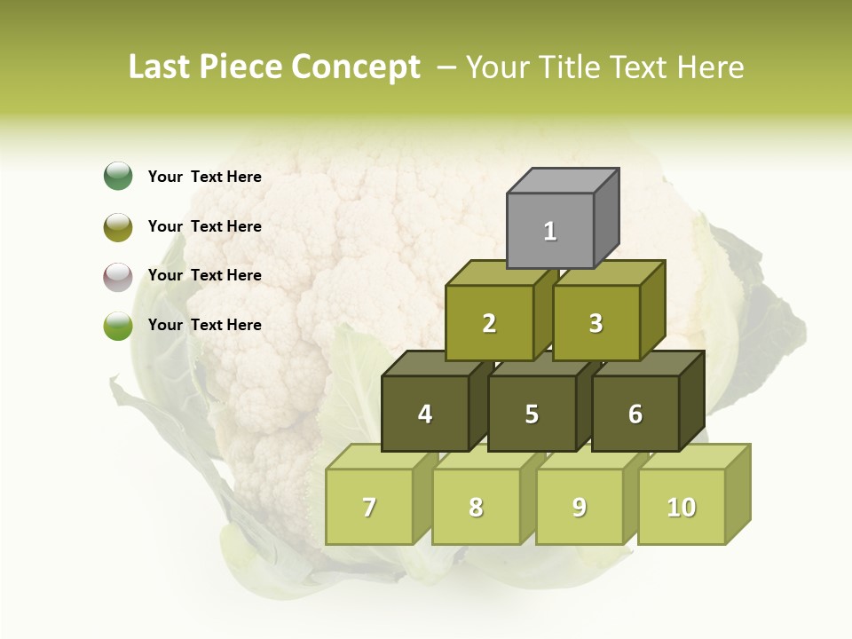 Healthful Fresh Food PowerPoint Template