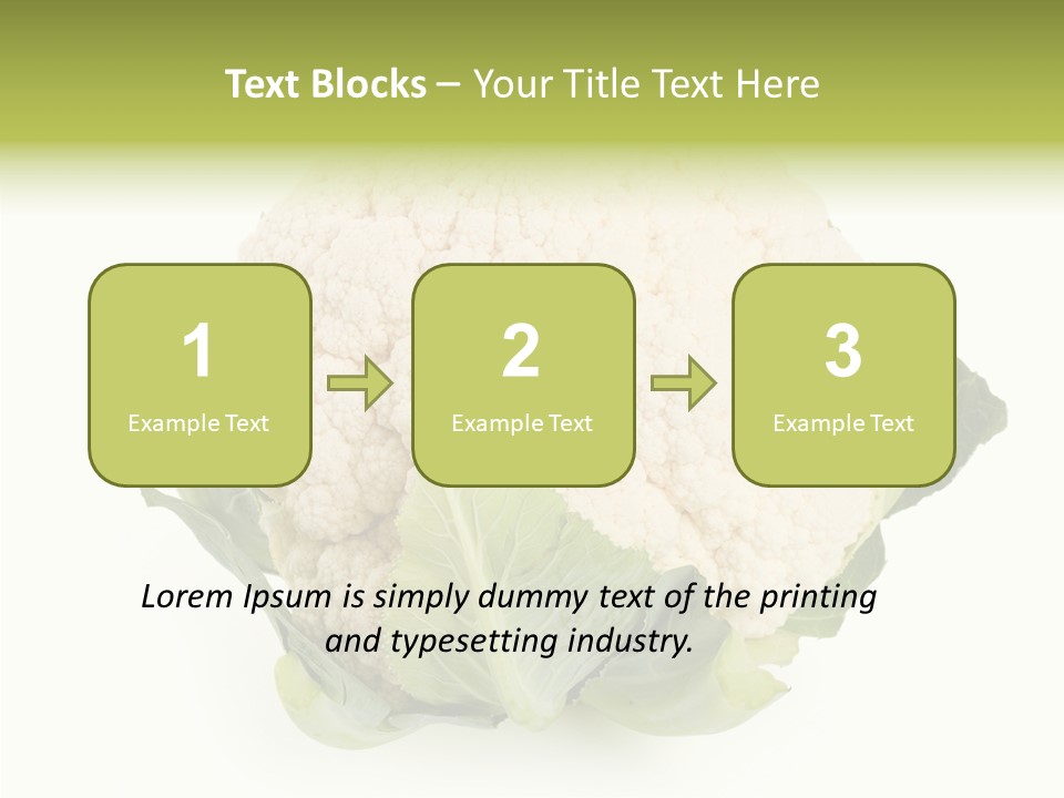 Healthful Fresh Food PowerPoint Template
