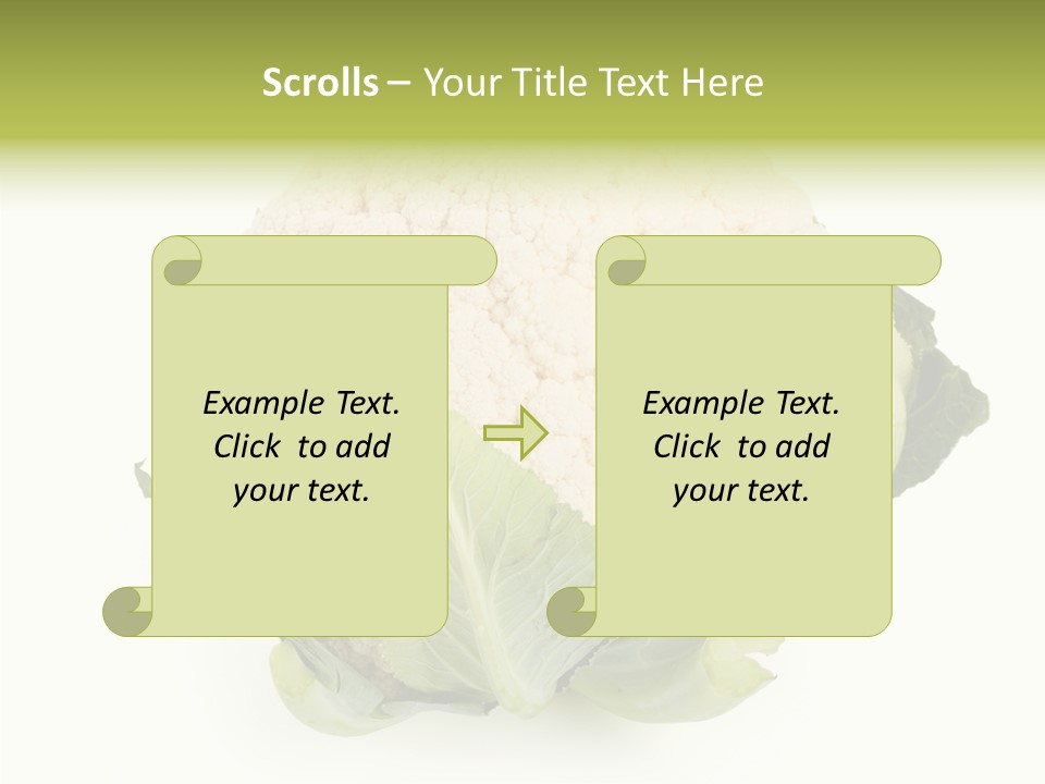 Healthful Fresh Food PowerPoint Template