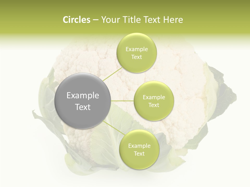 Healthful Fresh Food PowerPoint Template