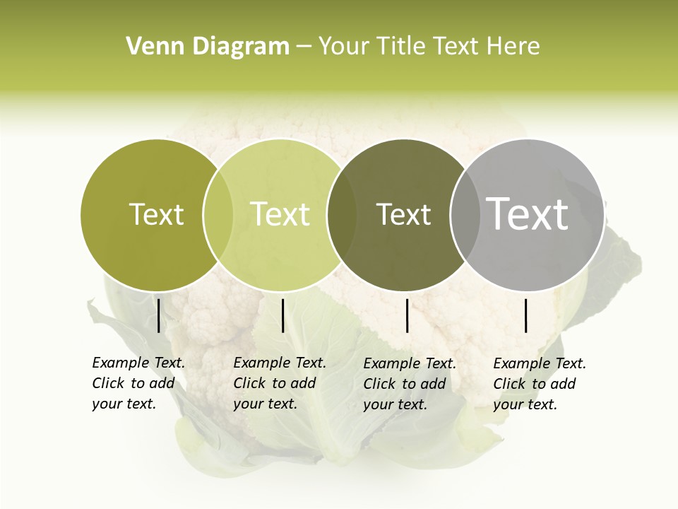 Healthful Fresh Food PowerPoint Template
