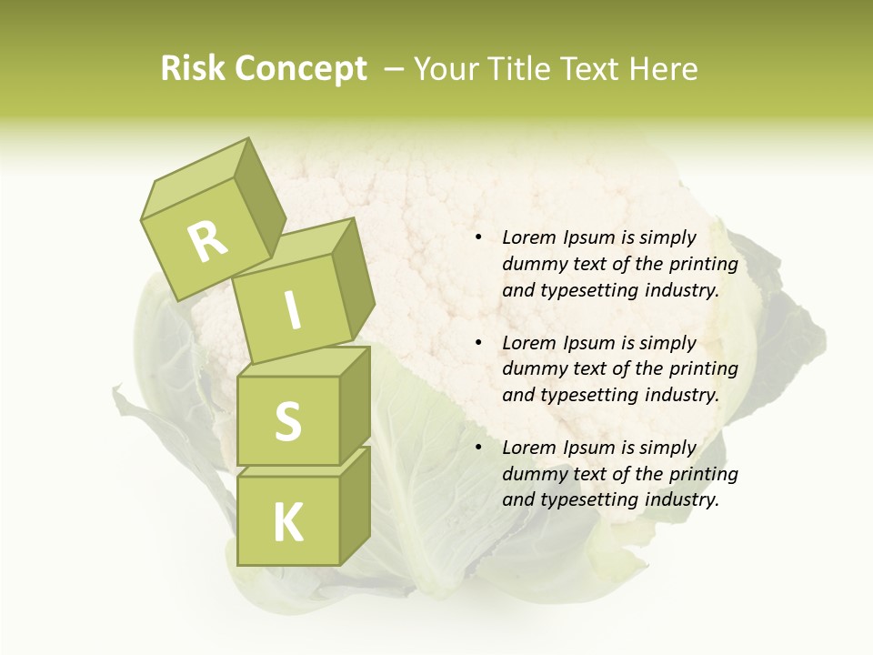 Healthful Fresh Food PowerPoint Template