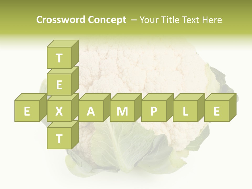 Healthful Fresh Food PowerPoint Template