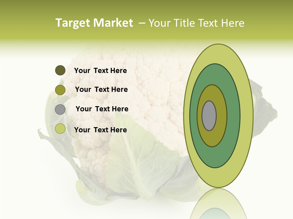 Healthful Fresh Food PowerPoint Template