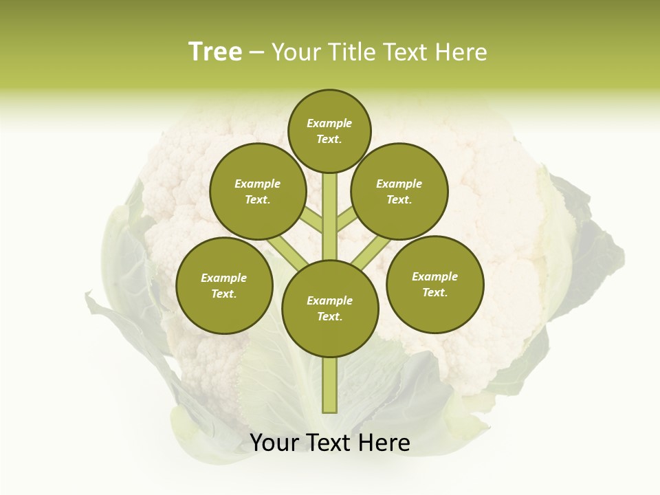 Healthful Fresh Food PowerPoint Template