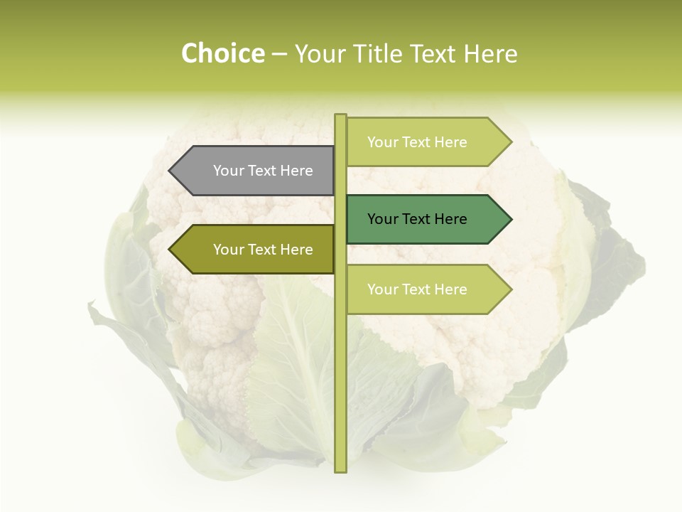 Healthful Fresh Food PowerPoint Template