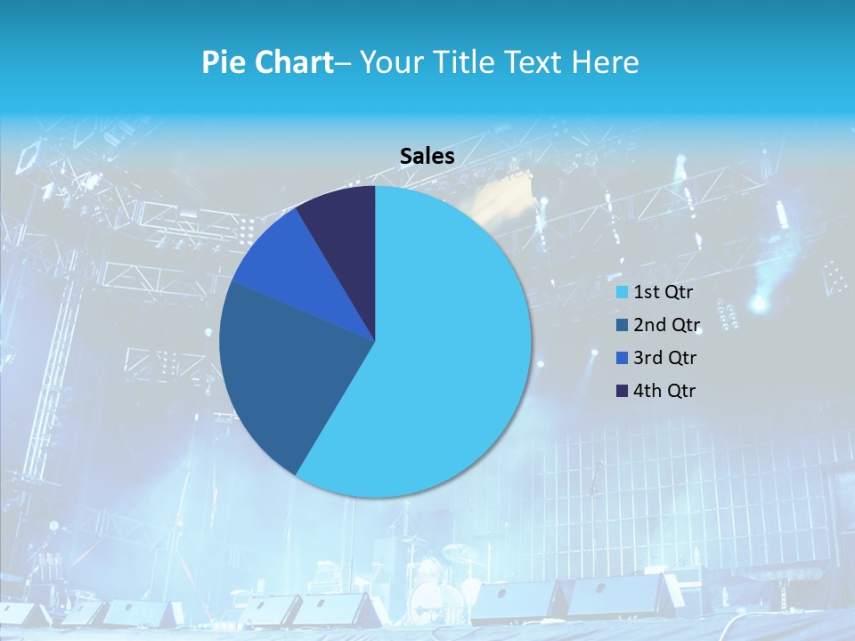 Equipment Showbiz Fest PowerPoint Template