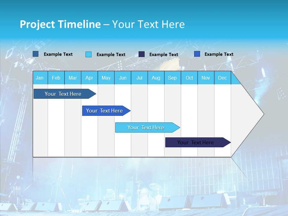 Equipment Showbiz Fest PowerPoint Template