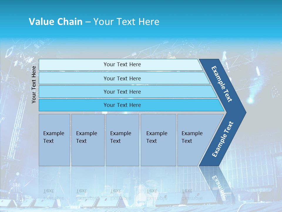 Equipment Showbiz Fest PowerPoint Template