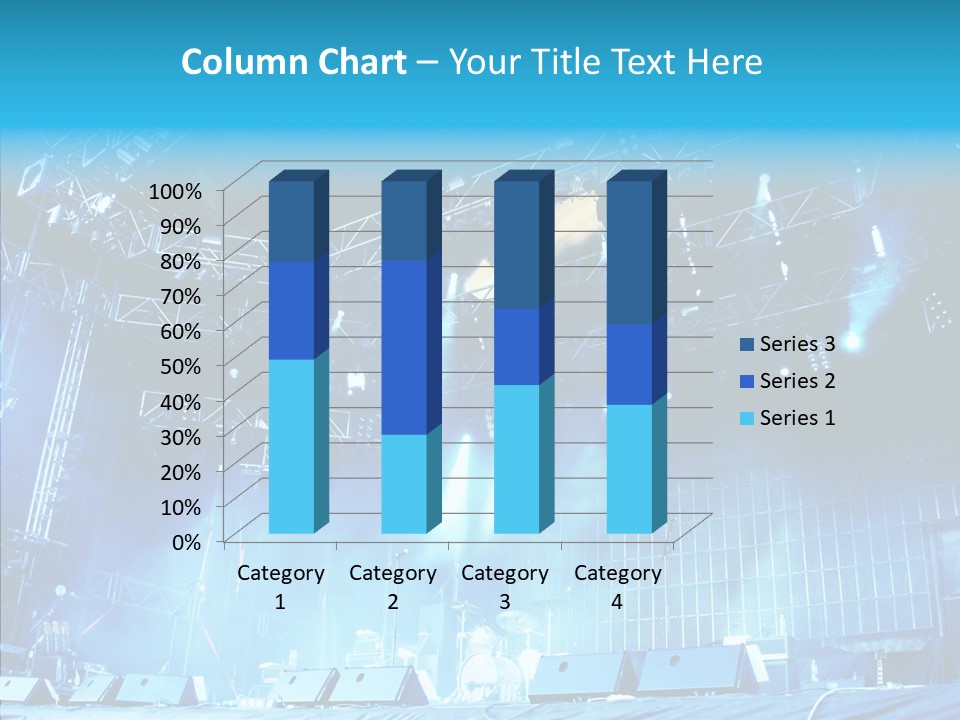 Equipment Showbiz Fest PowerPoint Template