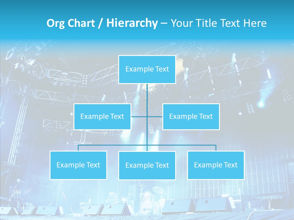 Equipment Showbiz Fest PowerPoint Template