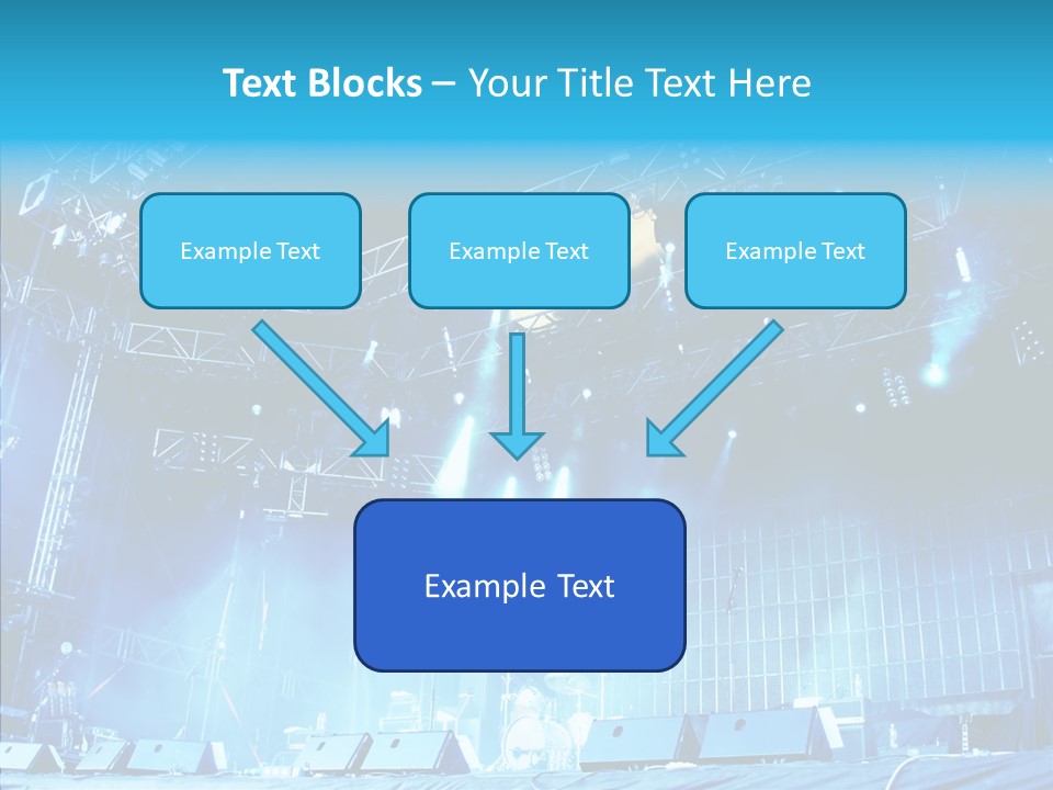 Equipment Showbiz Fest PowerPoint Template