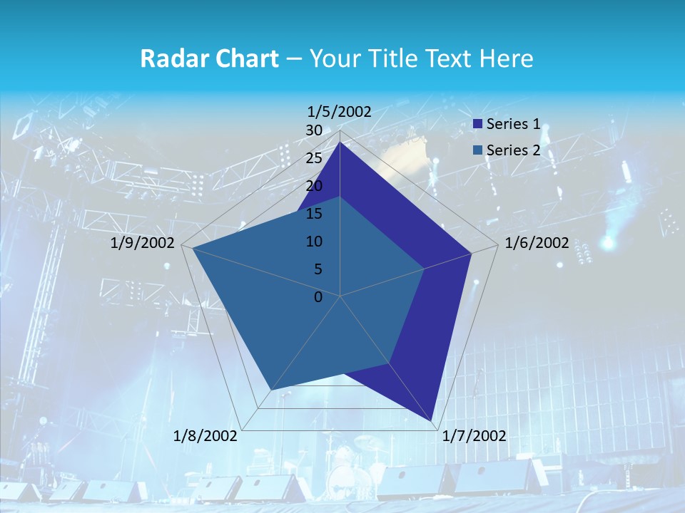 Equipment Showbiz Fest PowerPoint Template