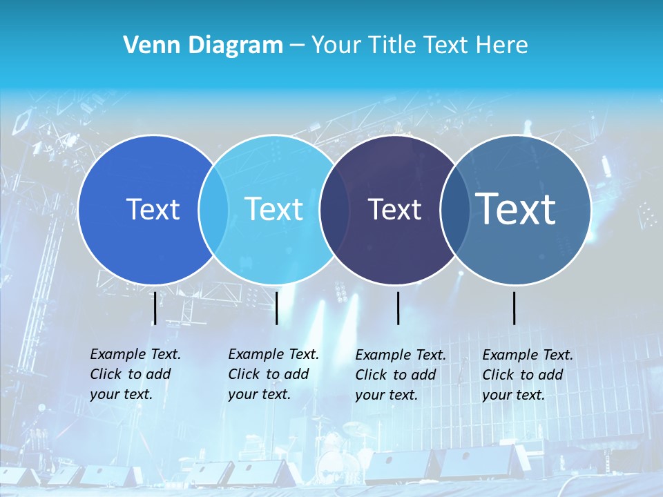 Equipment Showbiz Fest PowerPoint Template