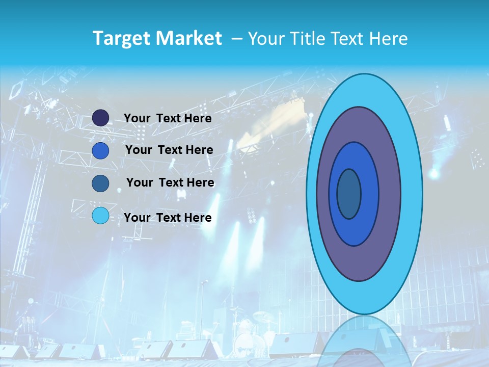 Equipment Showbiz Fest PowerPoint Template