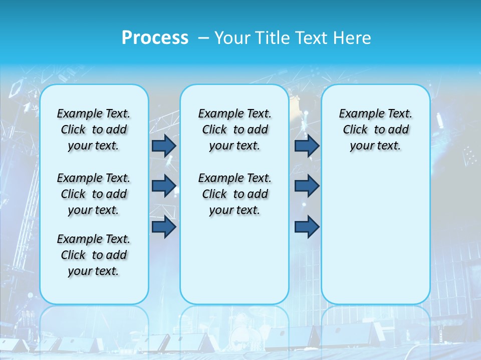 Equipment Showbiz Fest PowerPoint Template