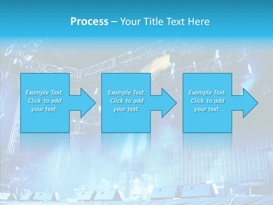 Equipment Showbiz Fest PowerPoint Template