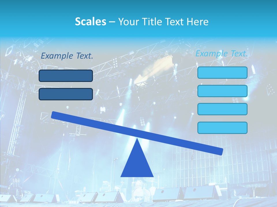 Equipment Showbiz Fest PowerPoint Template
