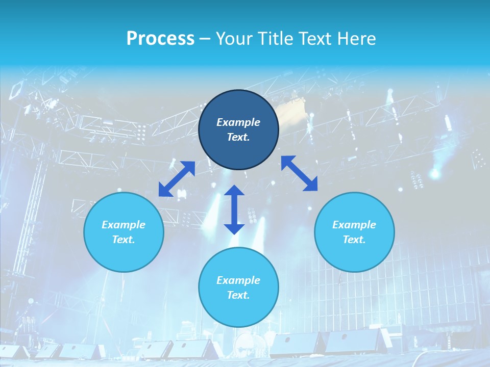 Equipment Showbiz Fest PowerPoint Template