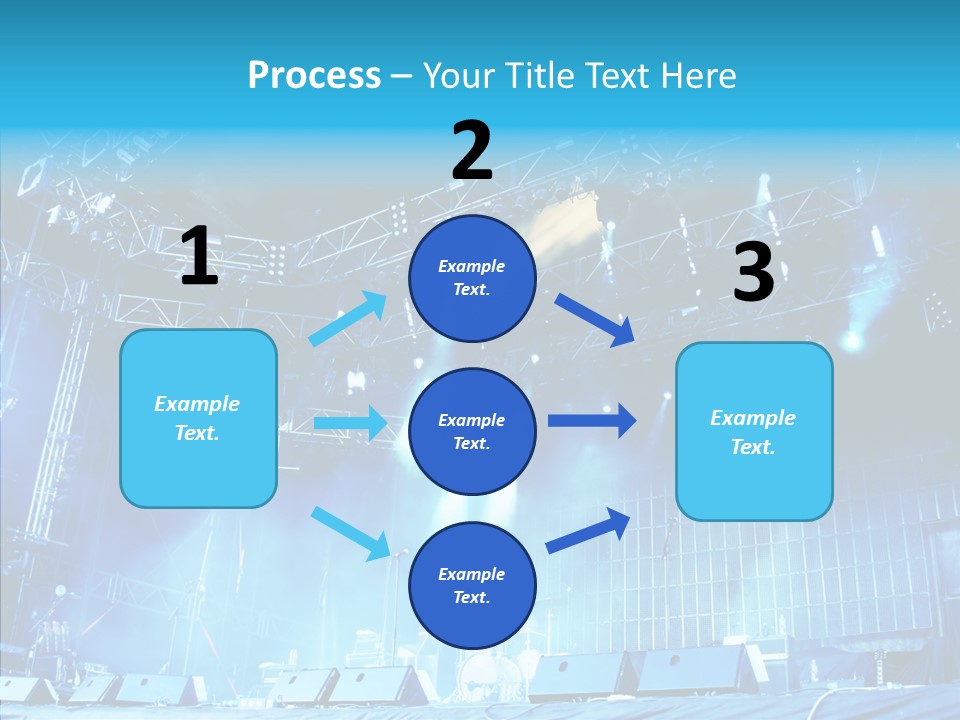 Equipment Showbiz Fest PowerPoint Template