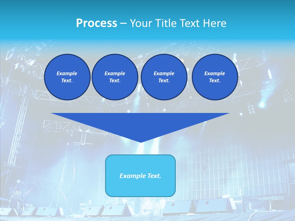 Equipment Showbiz Fest PowerPoint Template