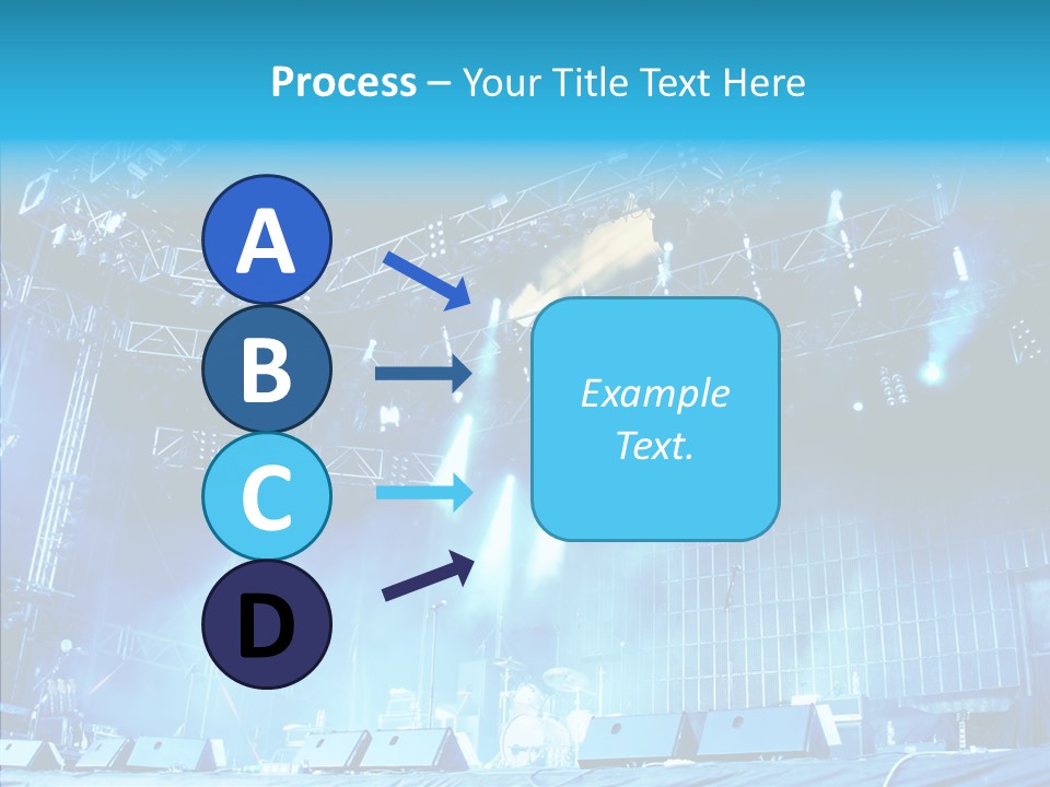 Equipment Showbiz Fest PowerPoint Template