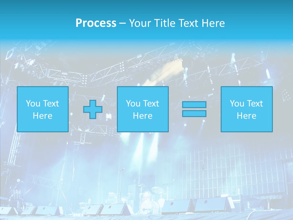 Equipment Showbiz Fest PowerPoint Template