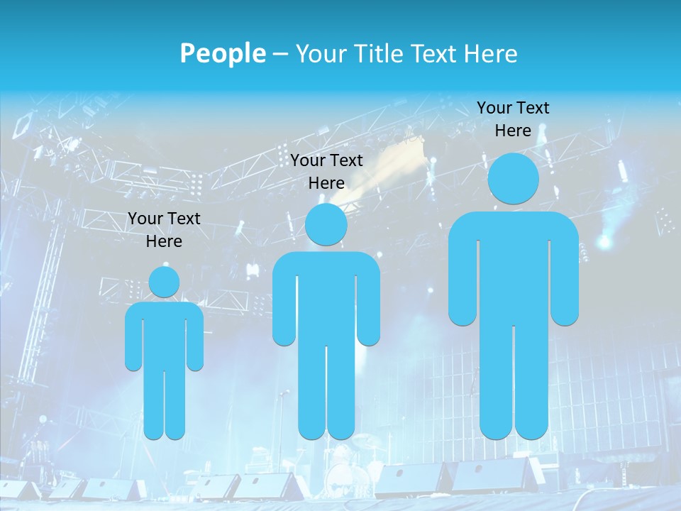 Equipment Showbiz Fest PowerPoint Template