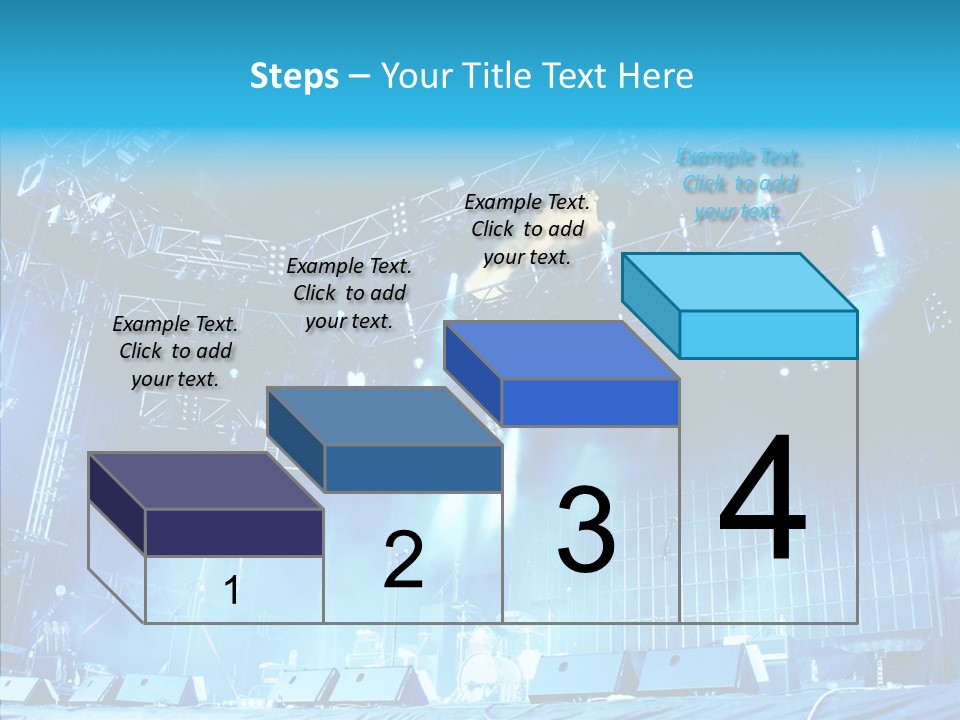 Equipment Showbiz Fest PowerPoint Template