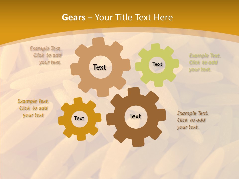 Side Dish Noodles Food PowerPoint Template