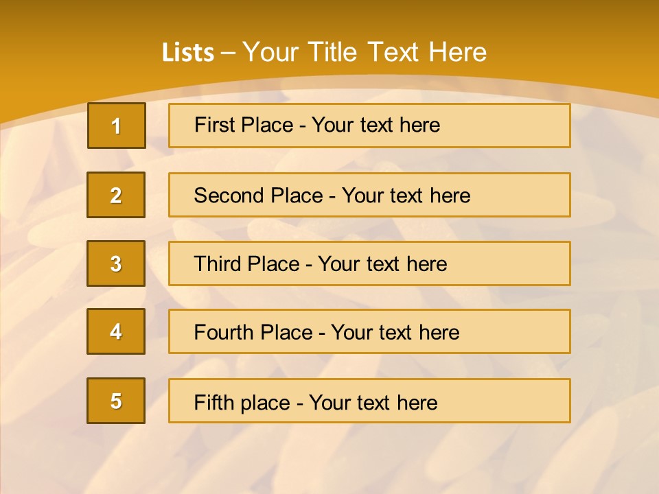 Side Dish Noodles Food PowerPoint Template