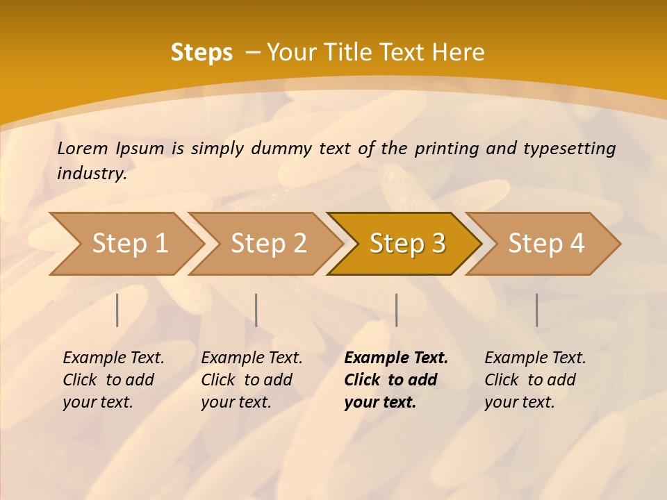 Side Dish Noodles Food PowerPoint Template