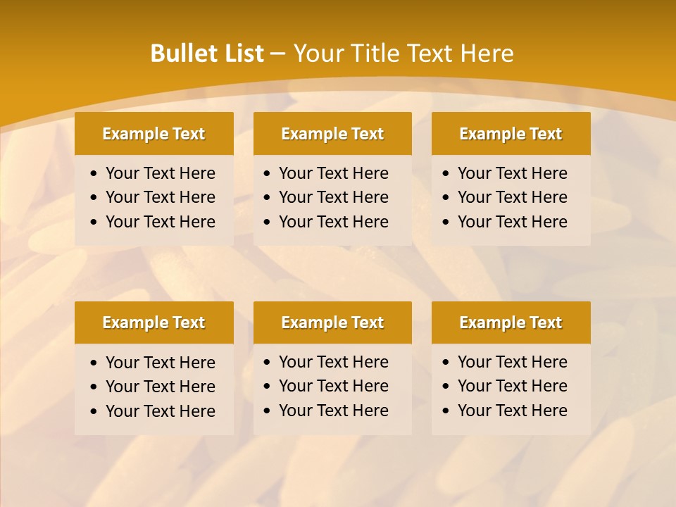 Side Dish Noodles Food PowerPoint Template