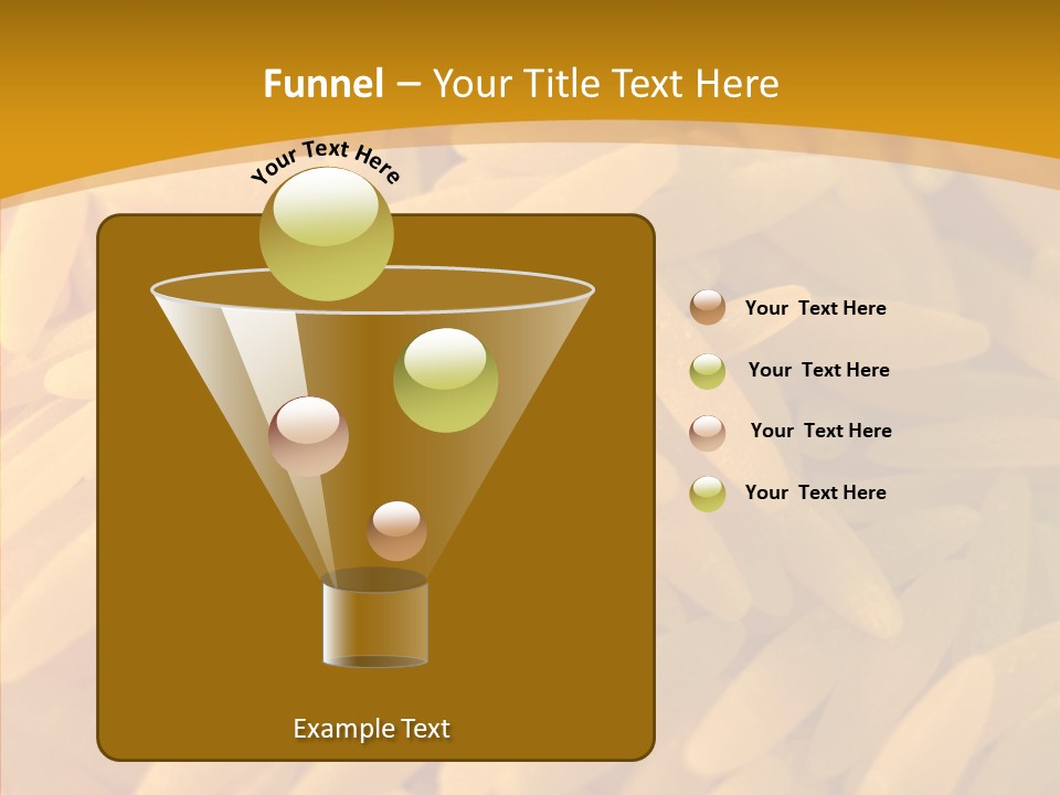 Side Dish Noodles Food PowerPoint Template